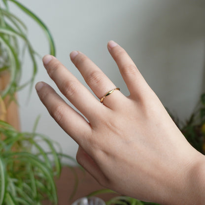 Laurel Leaf Ring - 9ct/18ct Gold