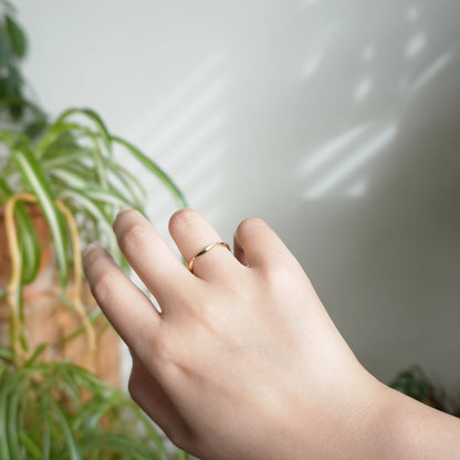 Laurel Leaf Ring - 9ct/18ct Gold