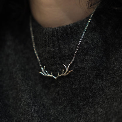 My Deer Necklace - Wilderness - Oxidised Silver