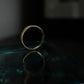 Moonlight Hammered Ring - 9ct/18ct Gold