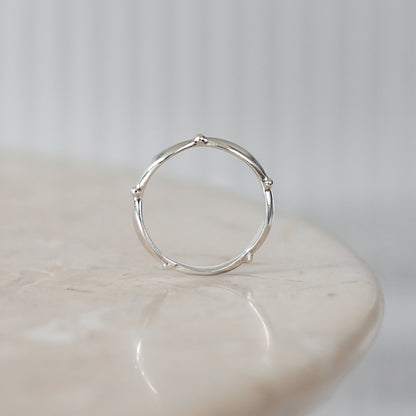 Laurel Leaf Ring - Silver