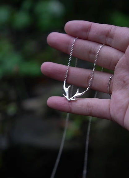 My Baby Deer Necklace - Wilderness - Silver