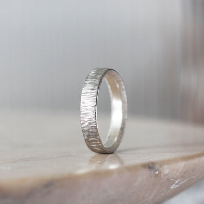 Sunshine Hammered Band - Silver Hammered